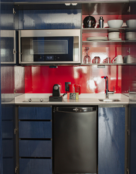 Hotel Monsieur Jean | Mini-cuisine | Kitchen area | Old Quebec