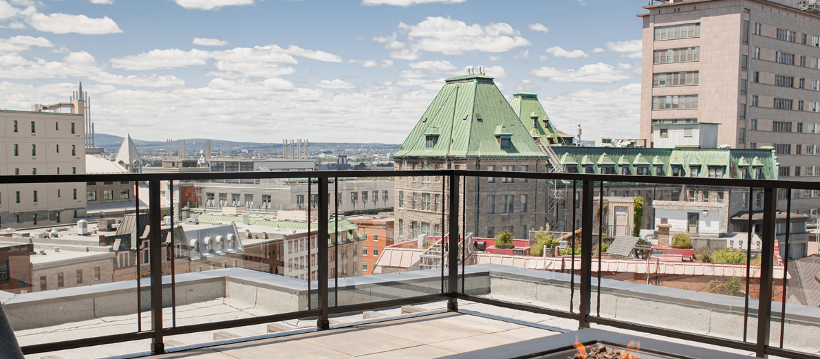 Hotel avec vue | Hotel with view | Monsieur Jean Old Québec | Vieux-Québec Hôtel