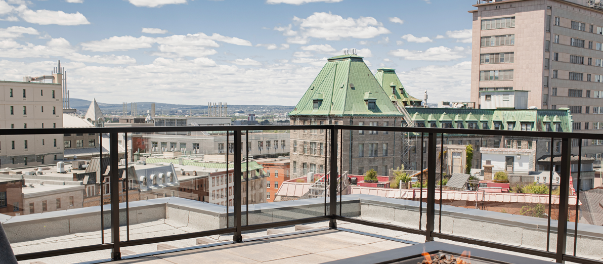 Hotel avec vue | Hotel with view | Monsieur Jean  Old Québec | Vieux-Québec Hôtel