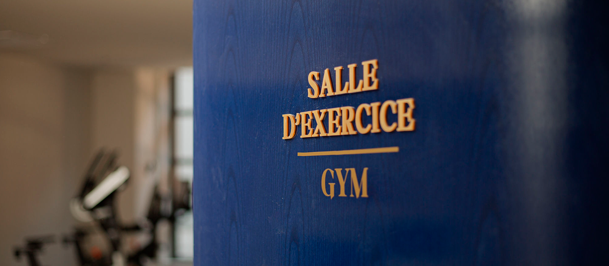 Salle d'entrainement | Gym | Monsieur Jean Hotel Particulier