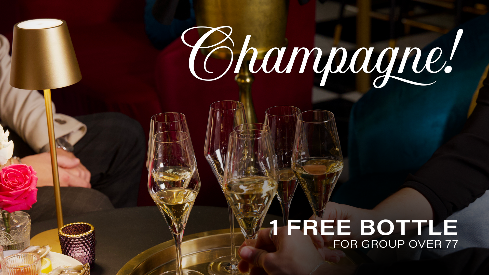 Champagne | Offer | Group Offer | Monsieur Jean Hotel | Quebec City