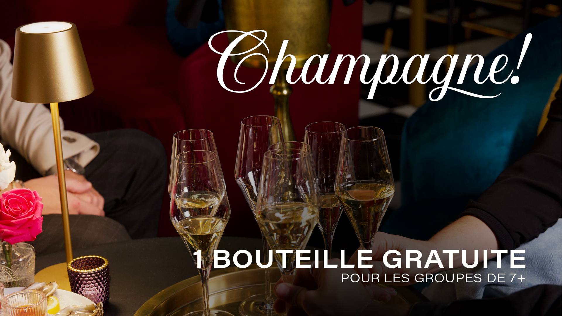 Promotion Groupe de 7 - Champagne - Monsieur Jean - Le Bijou