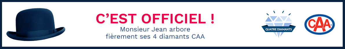 Monsieur Jean | 4 diamants CAA
