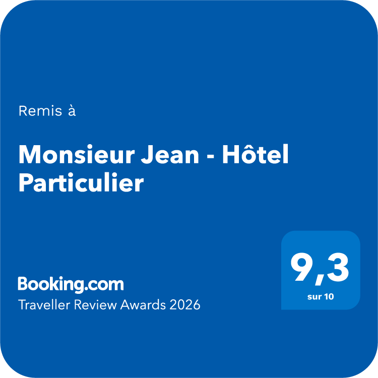 Note Booking.com 9,3 sur 10 Traveller Review Awards 2026 Hôtel Monsieur Jean Québec avis clients récents