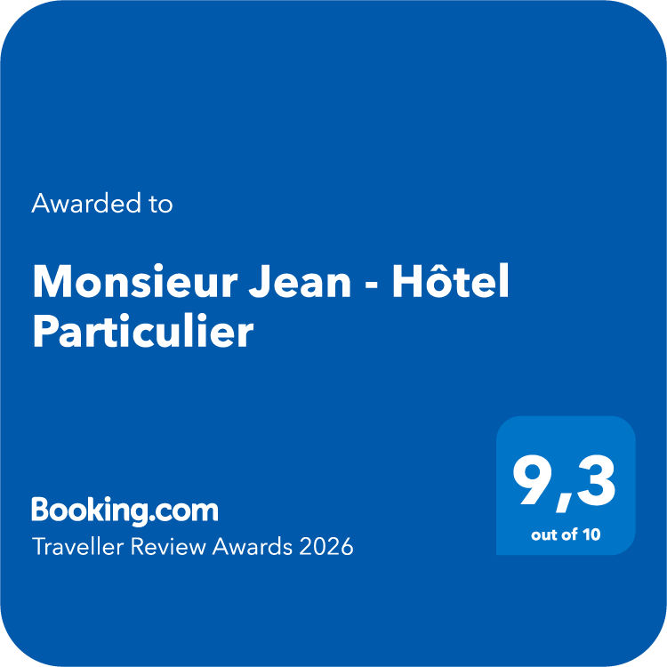 Booking.com Traveller Review Awards 2026 score 9.3 out of 10 Monsieur Jean Hotel Quebec City guest reviews