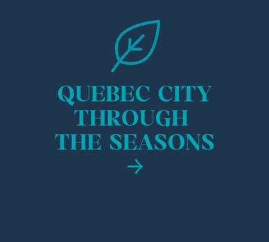 Navigation card for discovering Quebec City through the seasons
